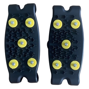 <span class=keywords><strong>Crampons</strong></span> et couvre-chaussures antidérapants noirs à 5 dents pour <span class=keywords><strong>enfants</strong></span> en gros - Product Image 1