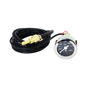 Wenle 12V 24V jauge de température <span class=keywords><strong>d</strong></span>'<span class=keywords><strong>eau</strong></span> thermomètre à <span class=keywords><strong>eau</strong></span> 40-110 ℃ capteur de température <span class=keywords><strong>d</strong></span>'<span class=keywords><strong>eau</strong></span> mètre 52MM pièces automobiles - Product Image 4