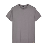 Camiseta Casual para Hombre 2026 con Pedrería, Ventilada, de Algodón Puro, Talla Grande, Estilo Retro, Exquisita y Transpirable