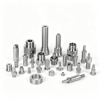 Pièces métalliques en acier inoxydable usinées CNC de précision sur mesure, petites pièces, 5 axes, usinage CNC industriel, pièces en aluminium