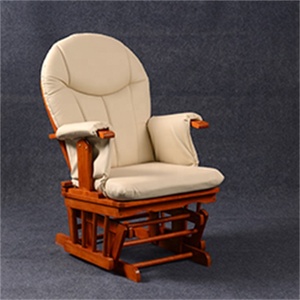 Culbuteur contemporain de planeur de confort tapissé par multiposition décontracté avec le coussin rembourré pour des meubles de salon à la maison - Product Image 5