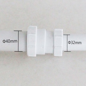 45.2 mm to 41.5 mm Kitchen Sink Reducer Pipe <b>Fitting</b> for Pipe Extension Connector PVC Pipe Adapter Trap Waste Extension - Product Image 4