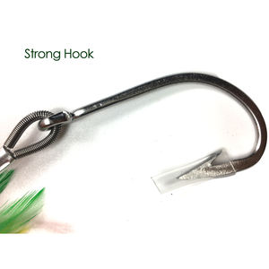 Appât en forme de calmar pour la pêche d'eau salée, 1 pièce, leurre à plumes pour la mer - Product Image 3