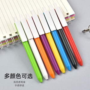 Customized Ballpoint <b>Pens</b> Plastic Body Silk Screen Printing Logo Business Office Stationery Push Button Advertising <b>Pens</b> - Product Image 4