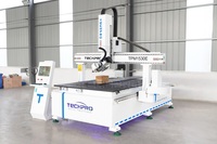 Routeur CNC Jinan TechPro 4*8ft 1325 Atc pour la découpe de MDF, la fabrication de meubles en bois et de portes