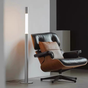 Đèn đứng tối giản phong cách sang trọng nhẹ nhàng, có thể điều chỉnh chiều cao, chất liệu sắt, đèn LED, chụp đèn màu trắng, thích hợp cho ghế sofa và tủ TV - Product Image 2
