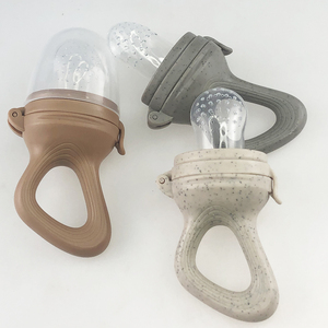 BPA miễn phí sản phẩm em bé trung chuyển mọc răng núm vú trẻ sơ sinh Silicone tươi trái cây thực phẩm trung chuyển mài Thanh bé nibbler núm vú giả - Product Image 5