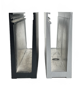 Hot Sell <strong>Xingqiu</strong> MOL6000 Modern Aluminium Grade U Channel Base with 5-Year Warranty for Wall-Mounted 10-22mm Glass Railing - Product Image 4