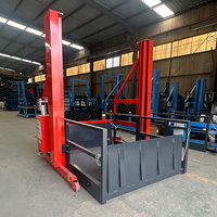 Plateforme de chargement et déchargement hydraulique manuelle mobile compacte, capacité 2-3T, hauteur de levage 1700mm, pour fourgon et conteneur, en acier au manganèse