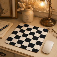 Tapis de souris en caoutchouc vierge personnalisé de haute qualité pour sublimation, idéal pour le bureau et le gaming