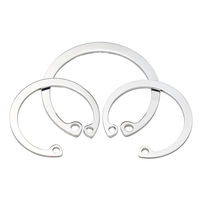 SS304/316 Internal Circlip Retaining Ring Bores High Elasticity Corrosion Resistance Gearbox Bearing Machinery Assembly DIN