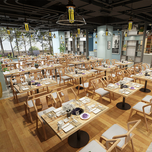 Meubles de <span class=keywords><strong>restaurant</strong></span> bon marché, vente en gros, pour cantine scolaire, fabriqué en chine - Product Image 5