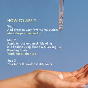 <span class=keywords><strong>Lance</strong></span> Etiqueta privada Cuidado DE LA PIEL DHA Gotas de bronceado Vegano Autobronceador Brillo de larga duración Vitamina C Gotas de bronceado facial - Product Image 6