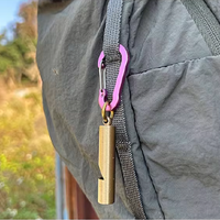 Clips de mousqueton en alliage d'aluminium de luxe multi-usages, crochets pour porte-clés, accessoires pour la maison, le camping-car, le camping, la pêche, les voyages, les sacs suspendus