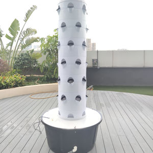 Système de culture hydroponique verticale en tour pour légumes et fraises - Product Image 2