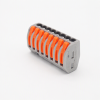 GAOCHAO Bornier de connexion rapide mini universel haute densité 8 broches 450V 32A à contact en cuivre de type ressort