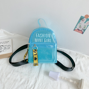 Sac à dos <span class=keywords><strong>transparent</strong></span> holographique pour filles, sac à dos <span class=keywords><strong>transparent</strong></span> en PVC décontracté populaire pour l'été, petit sac à dos Candy pour femmes - Product Image 5