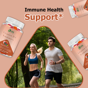 High Quality Vitamin D3 Gummies with Total Carbohydrate Powerful Body Cleanse Immune Supports Bone and Muscle Gummies - Product Image 5