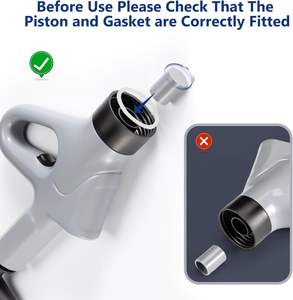 Desatascador de Inodoro de Alta Presión con Mango de Goma Flexible, Bomba de Succión para Inodoro, Solución para Desatascar - Product Image 2