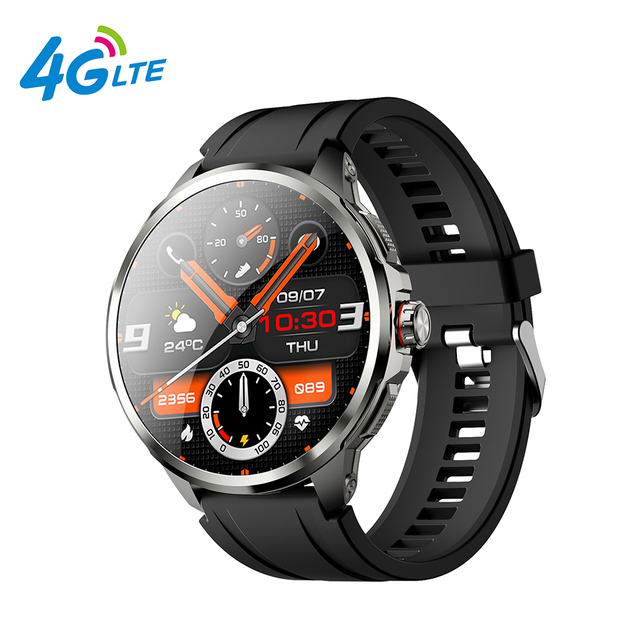 2025 New Men Luxury Business H99 Smart Watch 4G Lte Large Memory Playback Fitness Waterproof Sim Card Smartwatch PK S12 Ultra 4G