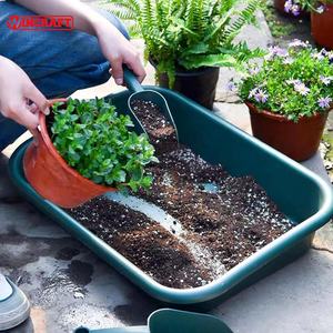 Bandeja para macetas multifuncional portátil para jardín doméstico para siembra <span class=keywords><strong>de</strong></span> suelo <span class=keywords><strong>de</strong></span> <span class=keywords><strong>cactus</strong></span> suculento al aire libre <span class=keywords><strong>y</strong></span> macetas <span class=keywords><strong>de</strong></span> plantas - Product Image 1