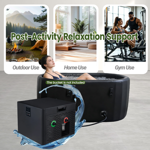 Refroidisseur d'eau ZT pour bain froid, machine à glace pour bain de glace, système hydroponique, aquarium, refroidisseur de bain - Product Image 5