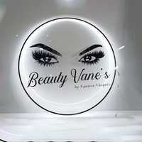Enseigne lumineuse LED néon en acrylique personnalisable, logo d'entreprise personnalisé, décoration publicitaire, fabrication mécanique pour les magasins