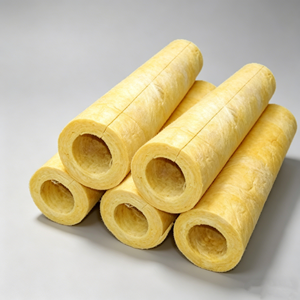 <strong>Thermal</strong> and Acoustic Aluminum Foil Glass <strong>Wool</strong> Pipe Insulation for Commercial HVAC Application - Product Image 4