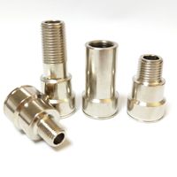 Bon prix RPL08.1101 Raccord femelle en laiton pour tuyau d'eau, raccord droit mâle à filetage G pour rallonge de tuyau d'eau