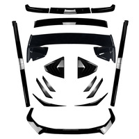 Kit carrosserie et modification automobile (lame avant, lame arrière, jupes latérales, spoiler) pour WRX STI VB 2022+