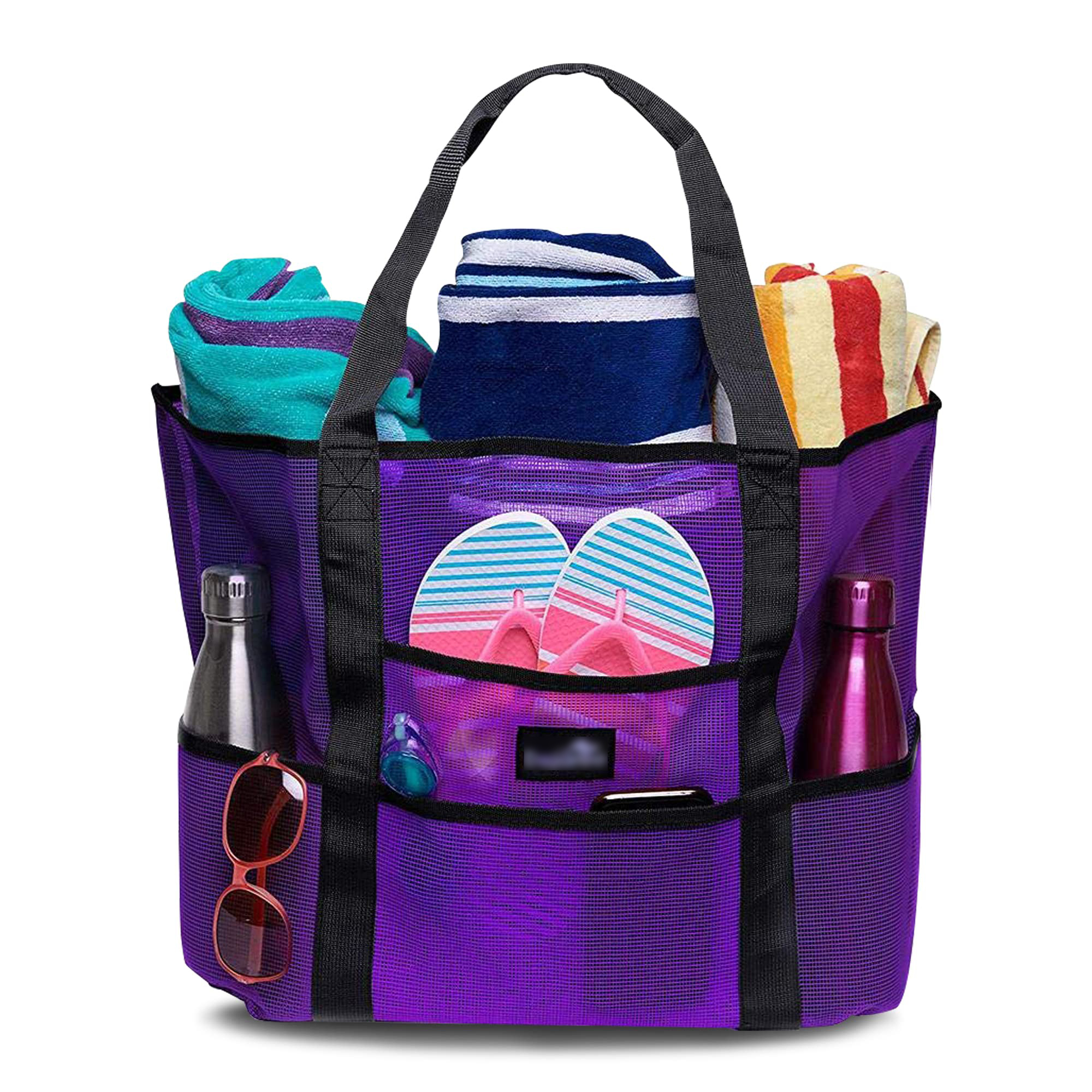 Purple With Black Handles
