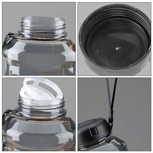 Sports 3 Colors <b>Measurement</b> Markings Portable Three Sizes Gym Bottle Water for Event - Product Image 6