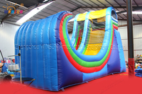 Toboggan aquatique gonflable géant WINSUN en PVC pour adultes - Utilisation en centre commercial en plein air