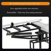 Scies circulaires de précision pour le travail du bois FSBOLING de haute qualité, scies à table coulissantes