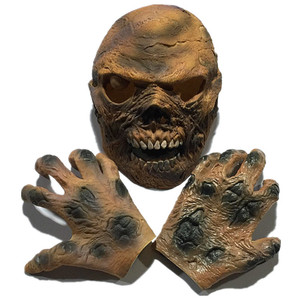 Máscara de Látex de Cara Completa de Bruja y Calavera para Disfraz de Fiesta - Terrorífica para Navidad y <span class=keywords><strong>Halloween</strong></span> - Product Image 5