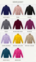 Ensembles de blouses médicales unisexes, Blouse médicale tendance, Blouse d'hôpital, Col montant, Manches longues, Blouse longue, Haute qualité, Uniforme d'infirmière