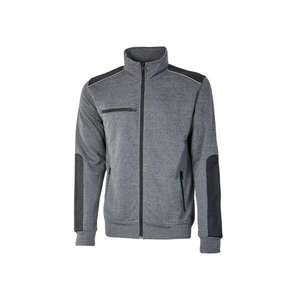 U-POWER-Sweat-shirt zippé Snug Grey Meteorite EY129GM-M-EAN 8033546361092 WORK HOODIES - Product Image 1