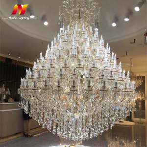 Уникальная Европейская вилла на заказ, свадебная хрустальная люстра, роскошное лобби отеля, очень большая люстра - Product Image 1