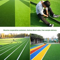 Tapis de gazon artificiel en plastique haute densité, doux, imperméable, écologique, style pastoral, pour l'aménagement paysager extérieur et les balcons
