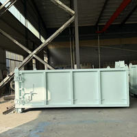 Camion benne à benne basculante XINTUO, benne à déchets pour chantier, benne à benne basculante anti-rouille avec revêtement en poudre