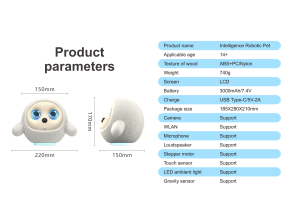 Juguete de Peluche con IA, Diseño de <span class=keywords><strong>Gato</strong></span>, Relleno de Algodón PP, Tela Suave, Juguete Educativo Inteligente de Alta Tecnología para Niños - Product Image 5