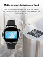 Produk Terlaris 2025 M13 Smart Fit Watch dengan Pelacak Kebugaran Pintar NFC Panggilan Bluetooth Tahan Air IP67 Monitor Tidur 24 Jam