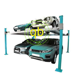 2 tầng hai tầng tầng rộng bốn cực 4 hệ thống xe nâng thiết bị đỗ xe thủy lực cho thang máy nền tảng nhà để xe - Product Image 3