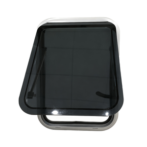 Fenêtre de caravane RV, fenêtre latérale de remorque de voyage avec moustiquaire et rideau pour camping-car tout-terrain - Product Image 4