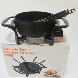 Certification CE CB, design populaire, <span class=keywords><strong>fondue</strong></span> à l'huile électrique 1,5 L avec 8 fourchettes, fabrication - Product Image 5