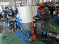 Horserider vente à chaud gaspillé pp pe film ligne de granulation/machine de granulation ligne de recyclage
