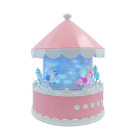 Proyector de Luz Nocturna con 21 Películas y Música para Bebés y Niños, Recargable por USB, Giratorio 360°, Carrusel para Dormir, Lámpara Proyectora de Estrellas y Galaxias para Regalo