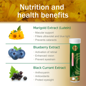 Suplemento superventas de etiqueta privada, suplemento de luteína, tabletas efervescentes para el cuidado de los ojos - Product Image 4