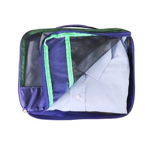 Juego de 4 Cubos de Embalaje Impermeables y Expandibles, Ligeros, Duraderos, Lavables, de Poliéster, Organizador de Ropa - Product Image 2