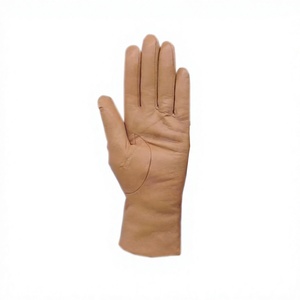 Guantes de Cuero hasta la Muñeca, Forrados de Piel, Térmicos, Cálidos, con Pantalla Táctil, Ecológicos, para Uso Diario en las Cuatro Estaciones, Color Marrón Invernal - Product Image 6